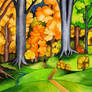 Autumn in the forests of Lorien