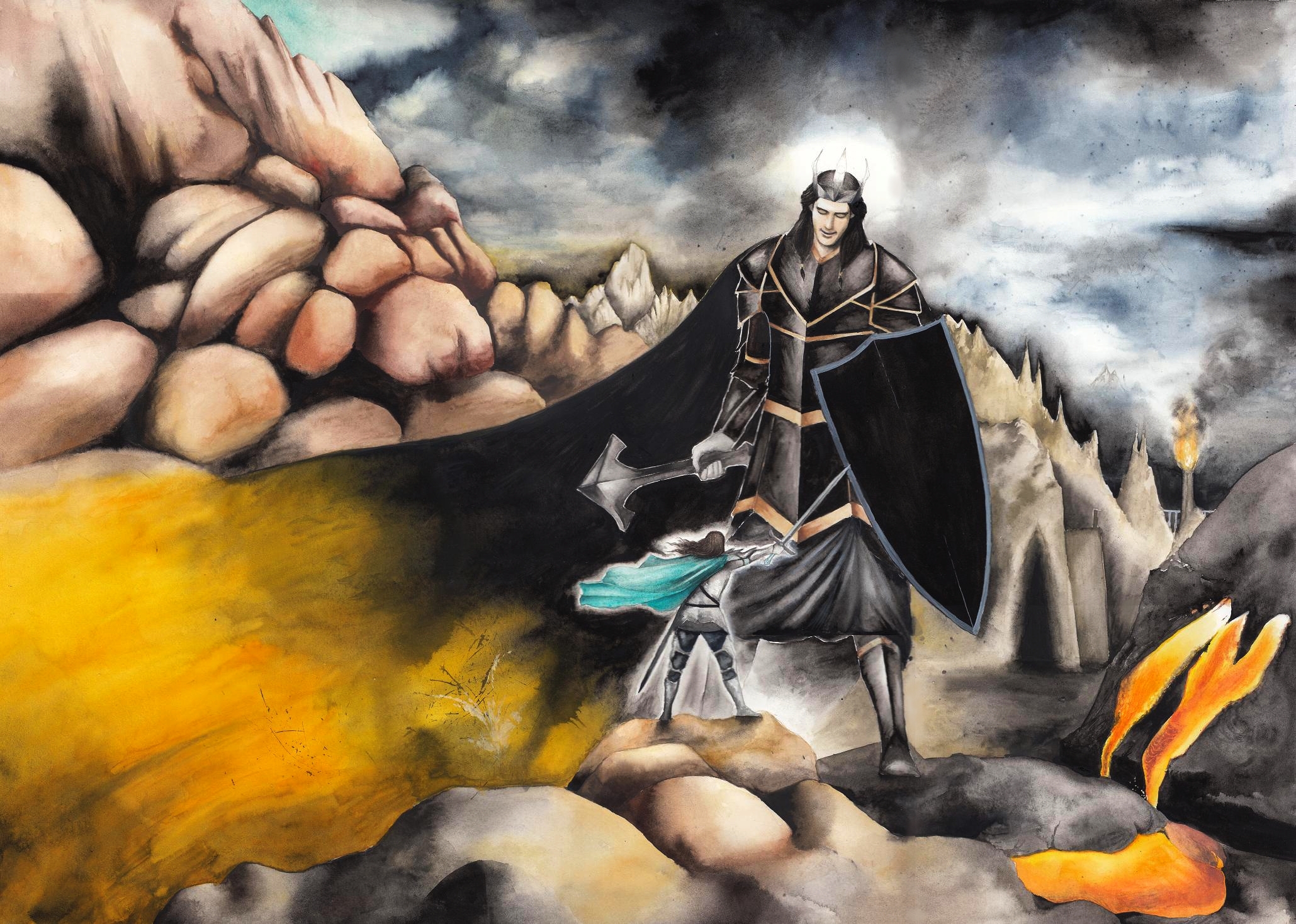 Fingolfin vs. Morgoth