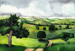 Shire hills by SarkaSkorpikova