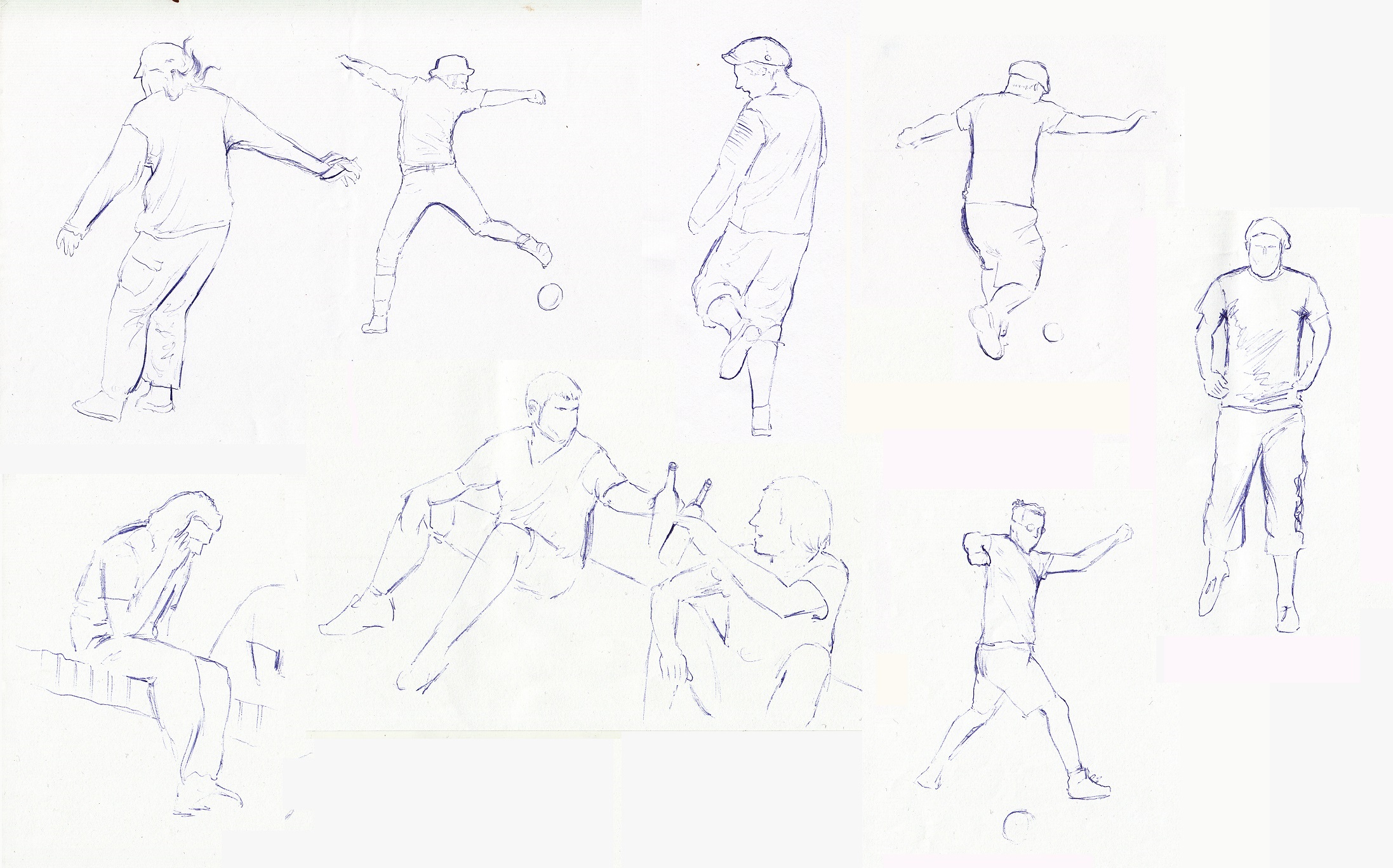 The game sketches