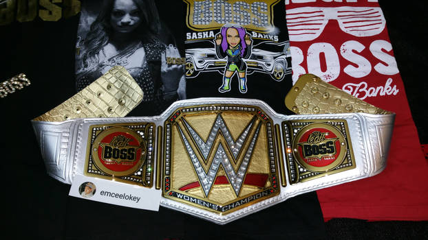 Custom Sasha Banks WWE Women's Championship