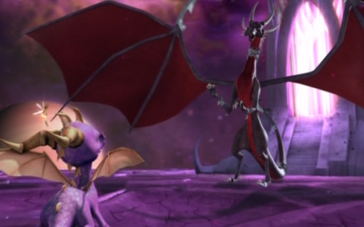 Spyro and Cynder