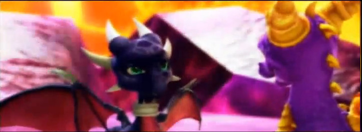 Cynder looks hot on Spyro