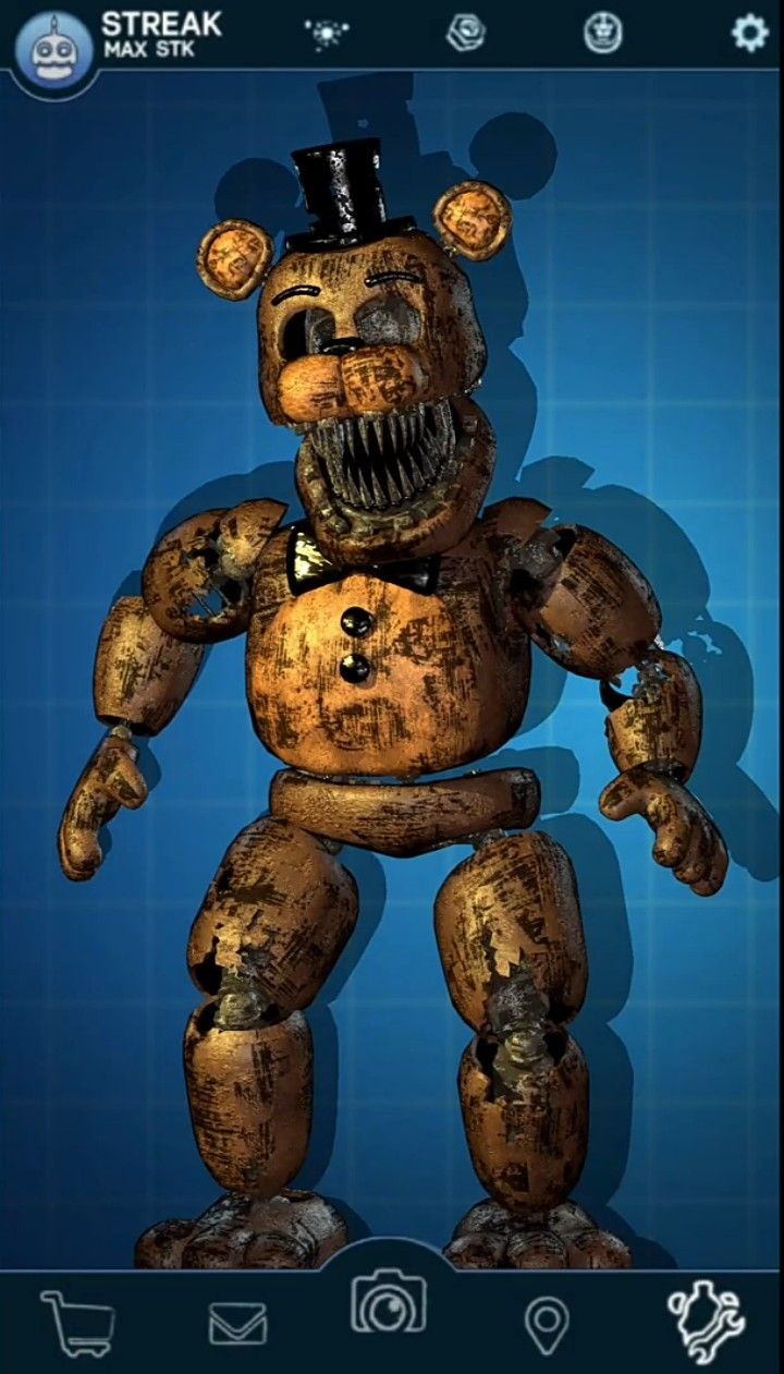 Withered Freddy Full Body PNG by BrussPictures on DeviantArt