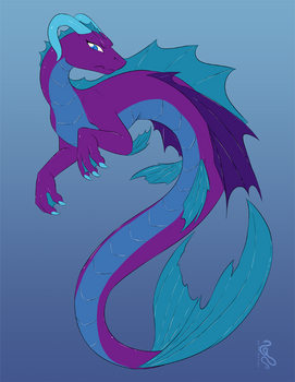 sea dragon merdragon by comicfam on DeviantArt