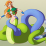 Snektember Kathalia and Gwaes New Tails
