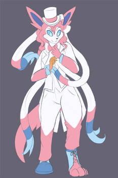 Stream Sketch: Baron Ren von Sylveon