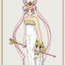 Chibiusa as Queen Serenity