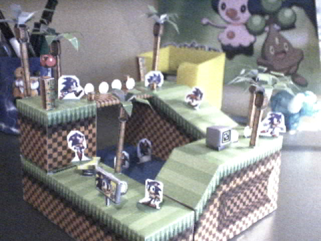 Sonic papercraft - Sonic Boom Version by augustelos on DeviantArt