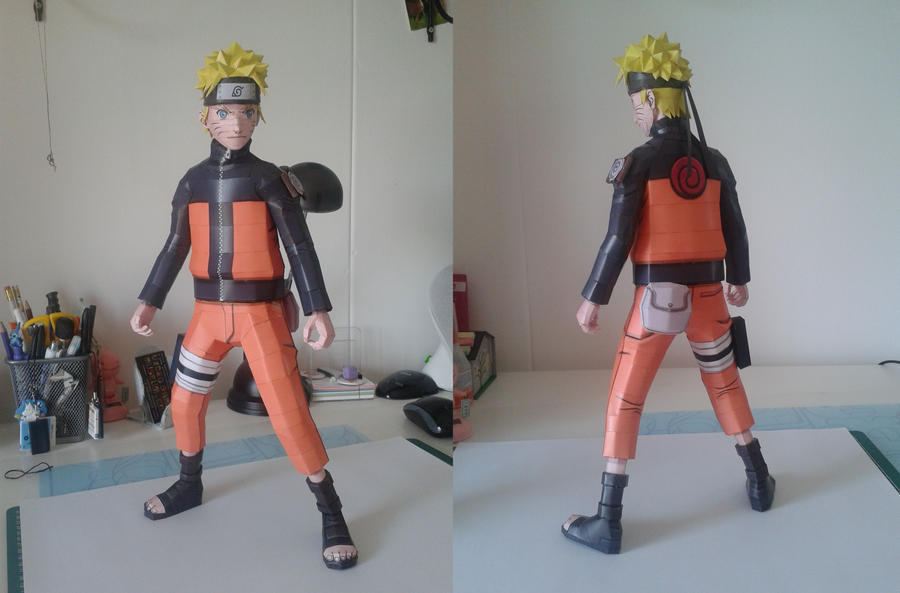 Paper Uzumaki Naruto by Marlous2604 on DeviantArt