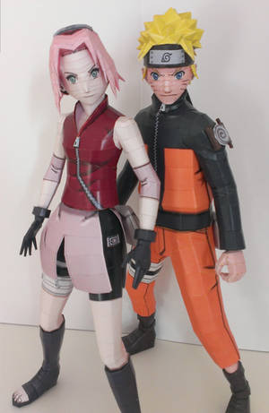 Naruto and Sakura by Marlous2604