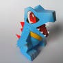 Totodile papercraft