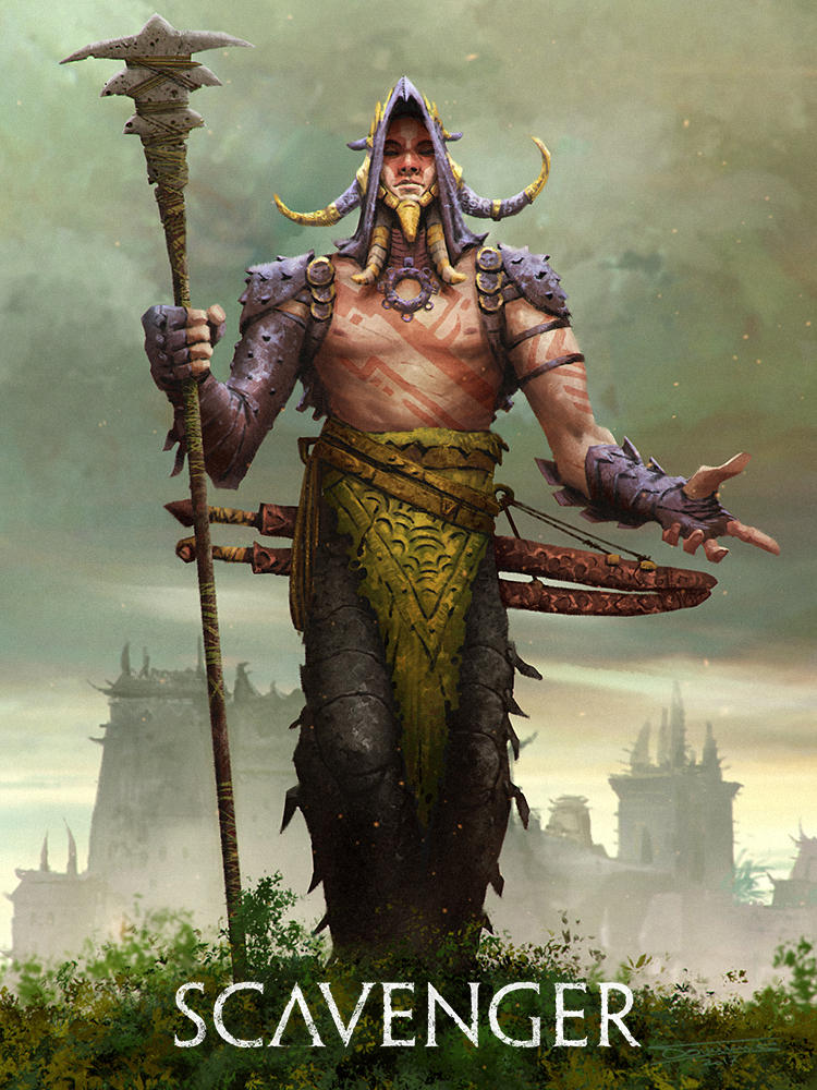 Scavenger character design by dominuself Scavenger character design by dominuself