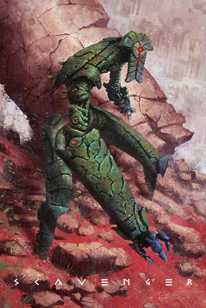 Scavenger character design by dominuself Scavenger character design by dominuself