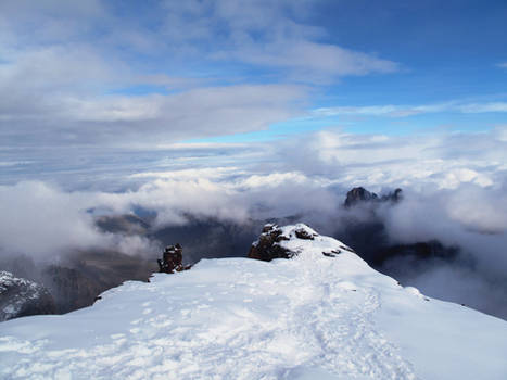 Snow Capped at the Equator