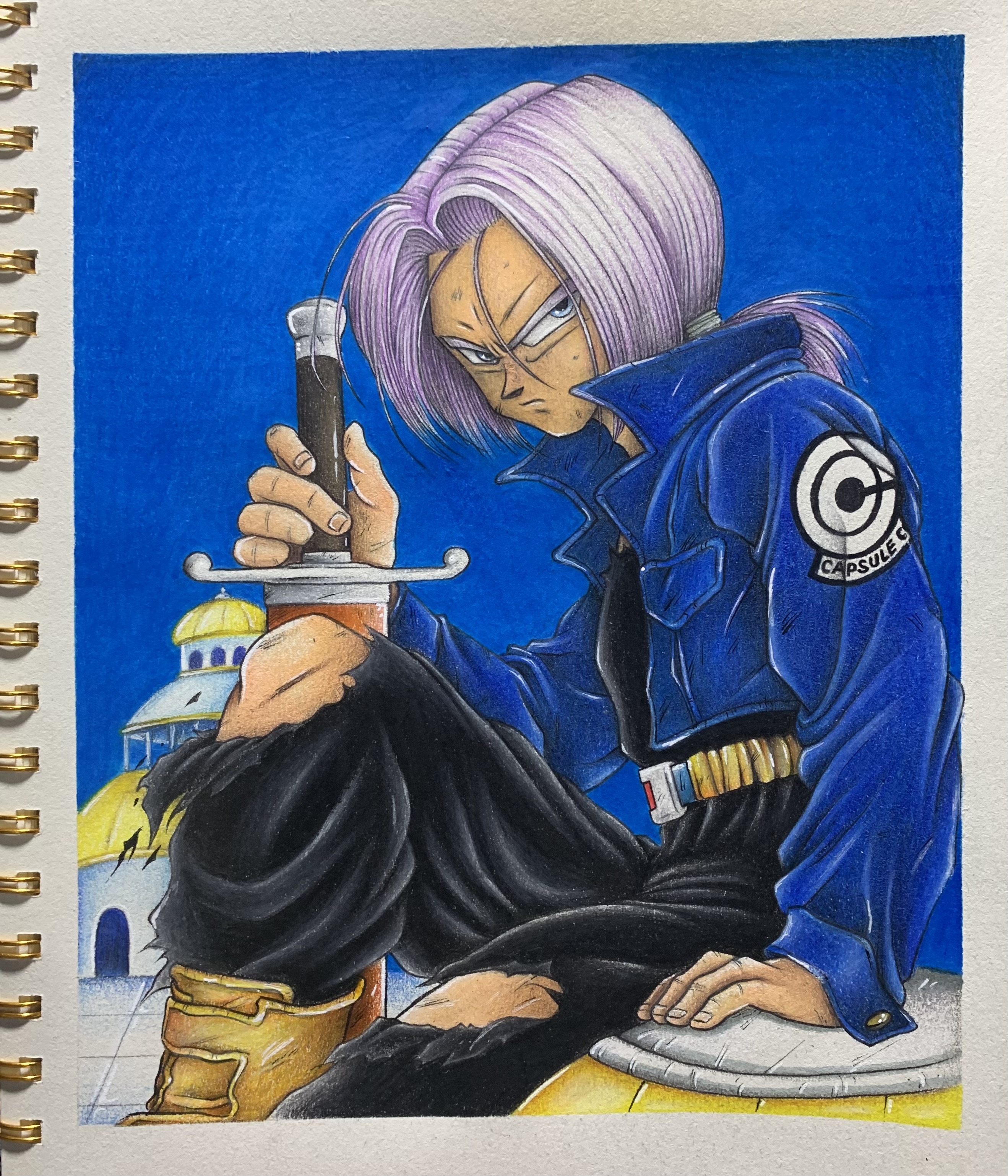 Trunks del Futuro (Future Trunks) by redphiro on DeviantArt