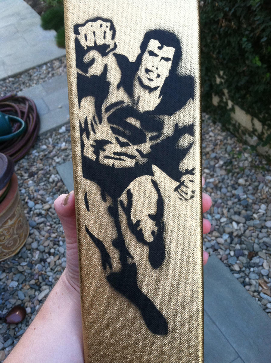 Superman Stencil By Excesswatermelon On DeviantArt