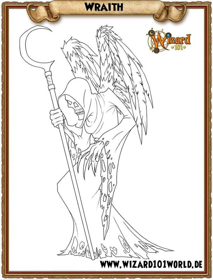 W101W - Wraith Colouring-in by Annaedge430 on DeviantArt