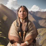 Quechua woman highlander