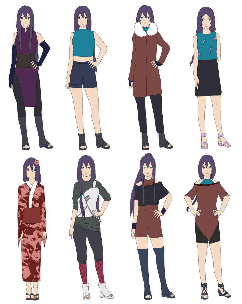 Emi Tokugawa New Era Outfits