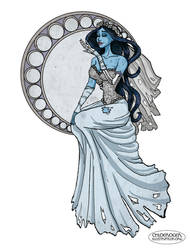 Corpse Bride : Emily by LaTaupinette