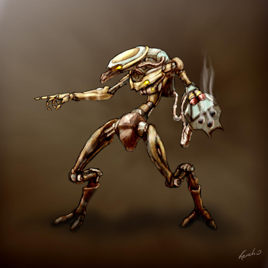 Alien, Desenho por Kangol Le Droïd