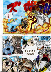 One Piece 573 Akainu burn Ace