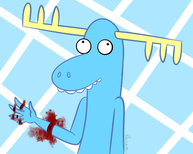 Lumpy say hi by pokefubuki on DeviantArt