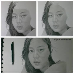 Uee - drawing wip part 3