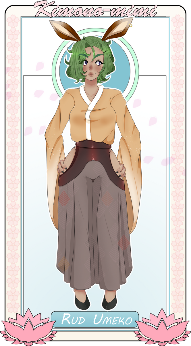 Mimi Rud Kimono-Mimi APP: Rud Umeko by skuiddo on DeviantArt