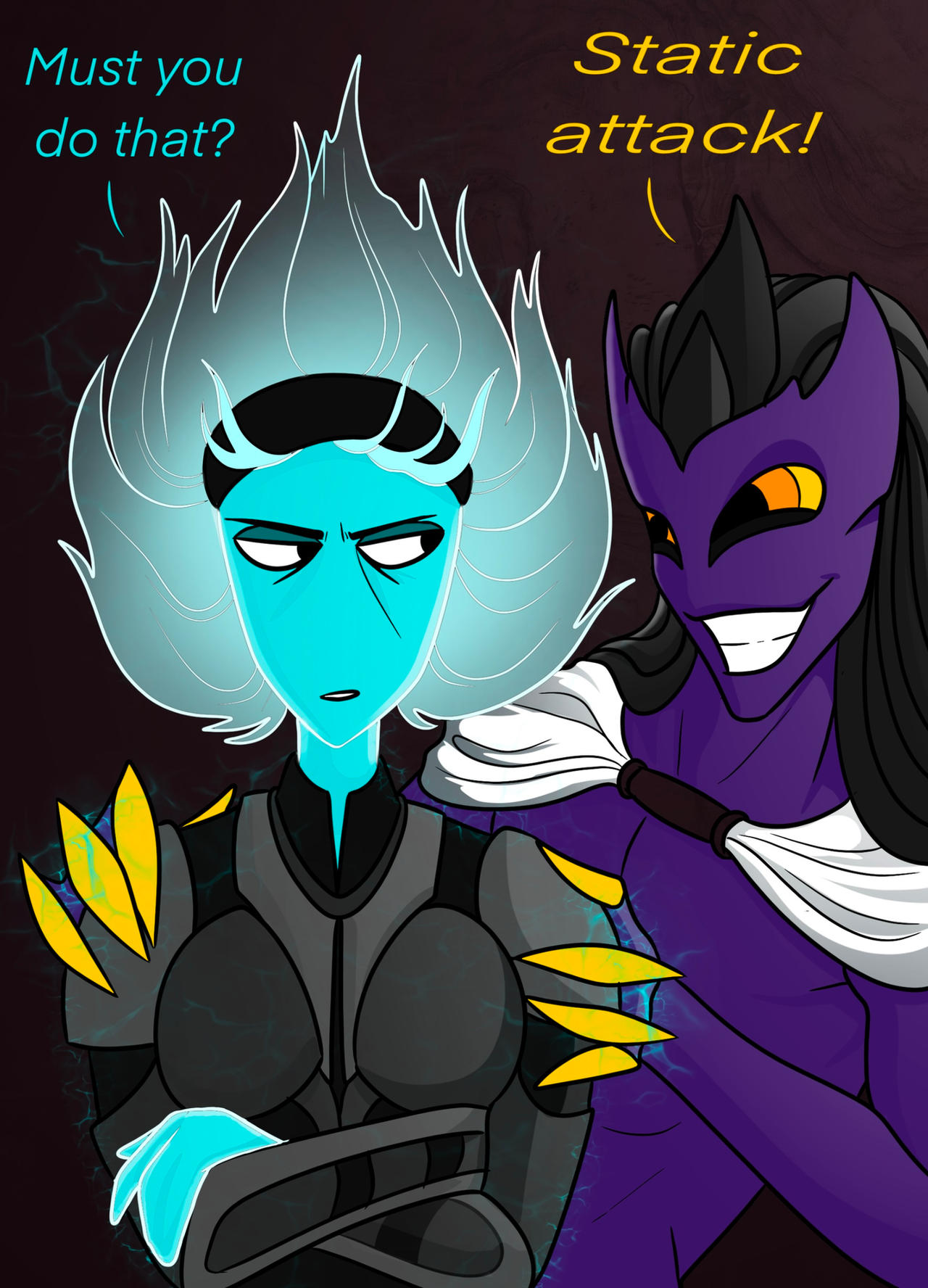 Statick Attack Static Attack by PhyrexiaVirus on DeviantArt