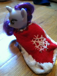 Winter snowflake mlp cape