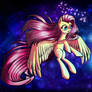 Fluttershy and Space Butterflies