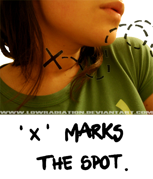 'X' marks the spot