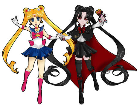 Sailor Moon and My Witch
