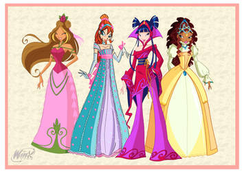 Winx Club Dress Up