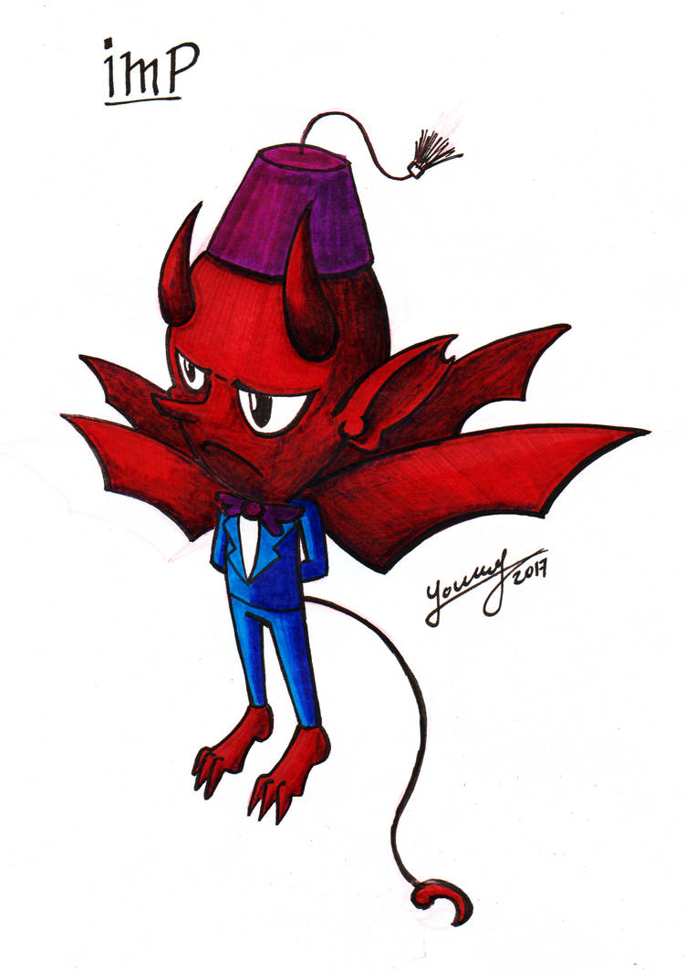Imp, full color by YovannyX on DeviantArt