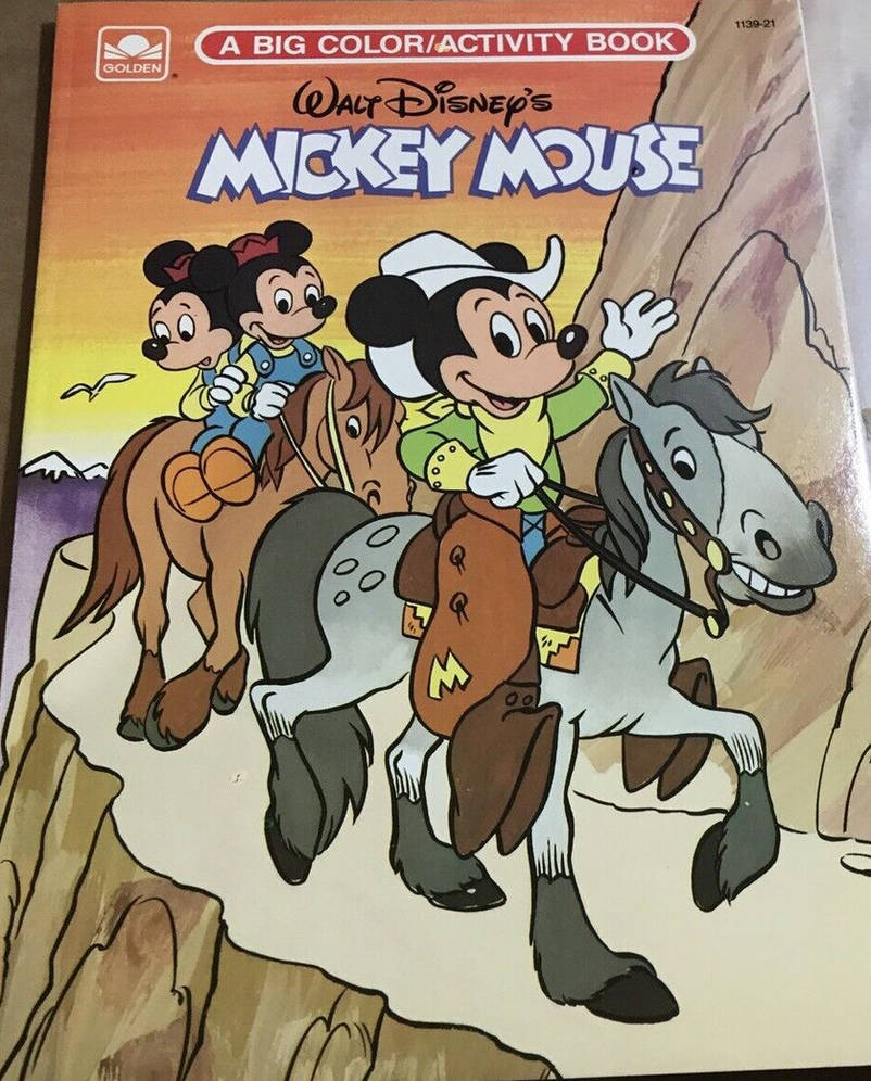 Miley Mouse Mickey Mouse A Big Color And Activity Book by SimonHilsinger2800 on ...