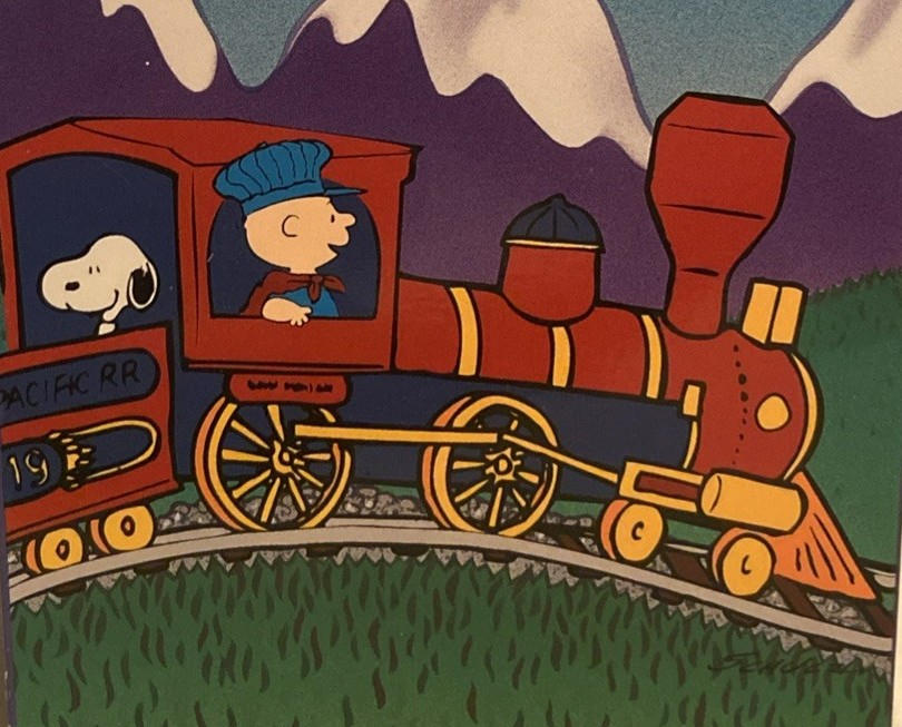 Charlie Cohn Train Charlie Brown and The Transcontinental Railroad by SimonHilsinger2800 ...