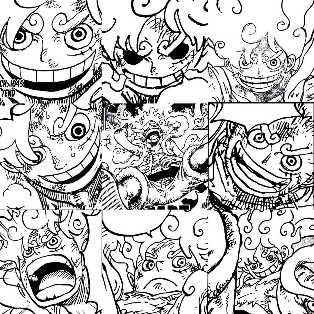 Luffy Gear 5 Manga Pfps by MonkeyDTorao on DeviantArt