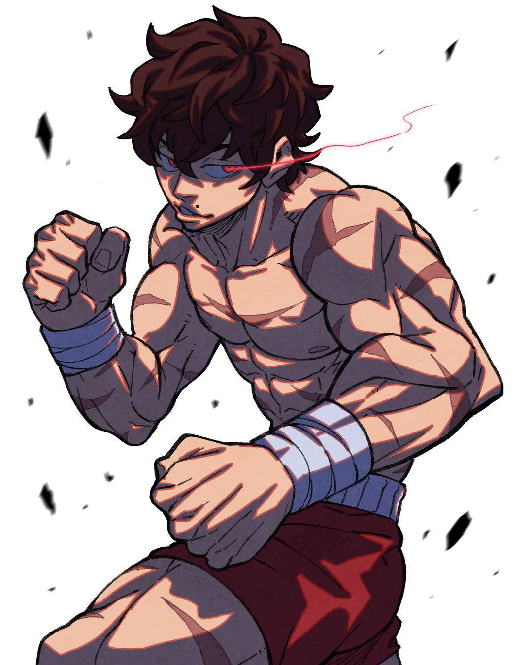 Baki Hanma by officialbaki on DeviantArt