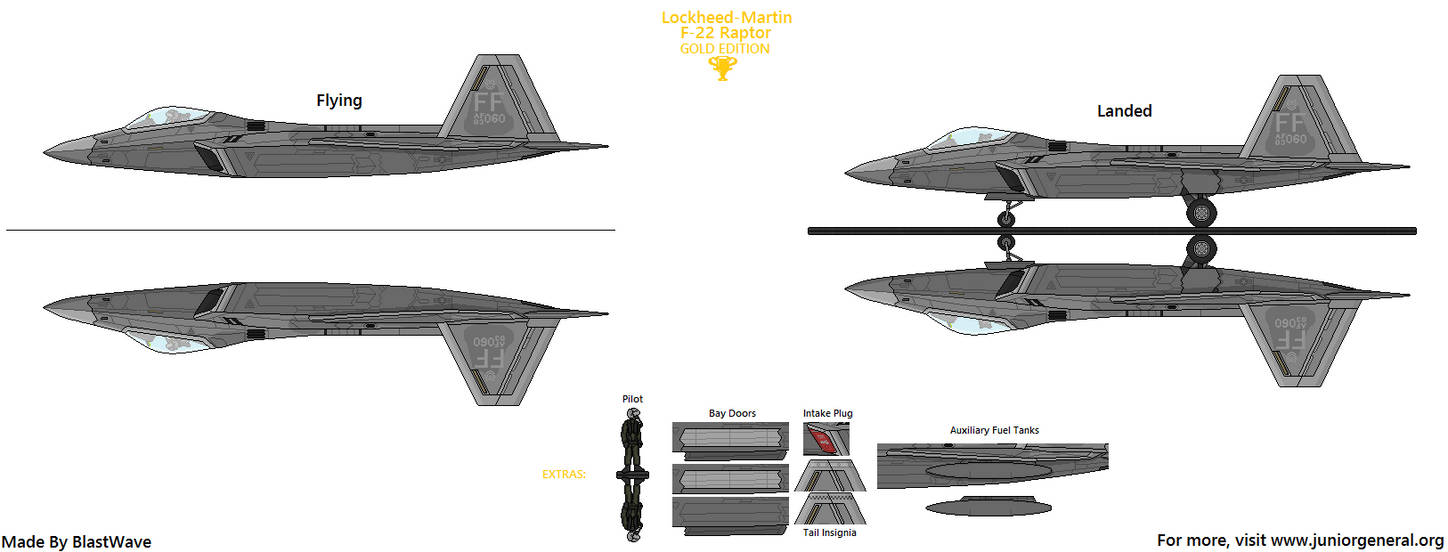 Lockheed-Martin F-22 Raptor by BlastWaves on DeviantArt