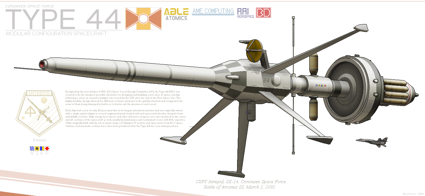 Realistic Space Warship Design Realistic Space Warship Design