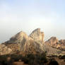 Vasquez Rocks on a misty morning