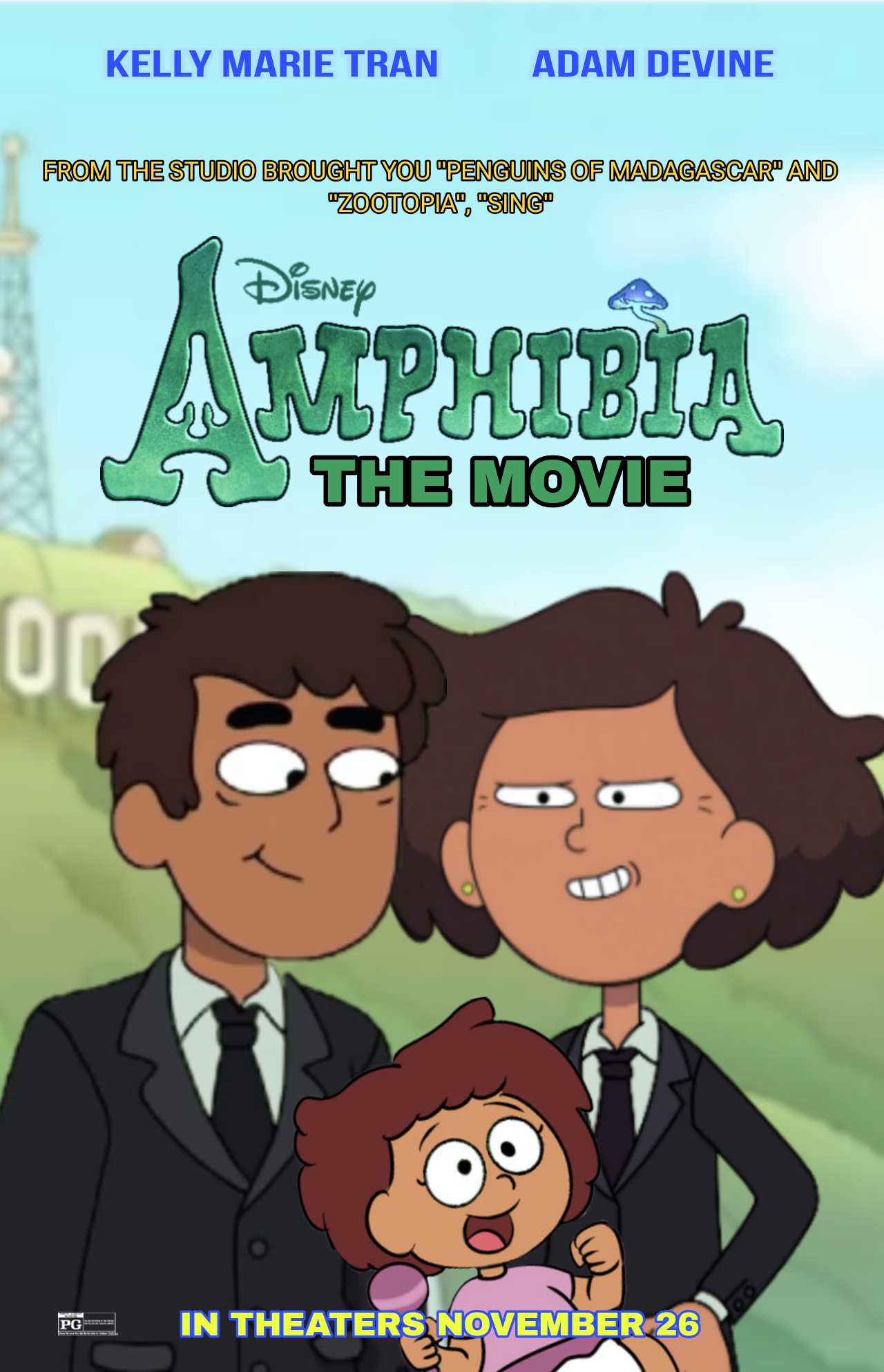 Amphibia Amphibia: The Movie - Mr. and Mrs. Boonchuy Poster by DevinWashakie815 ...