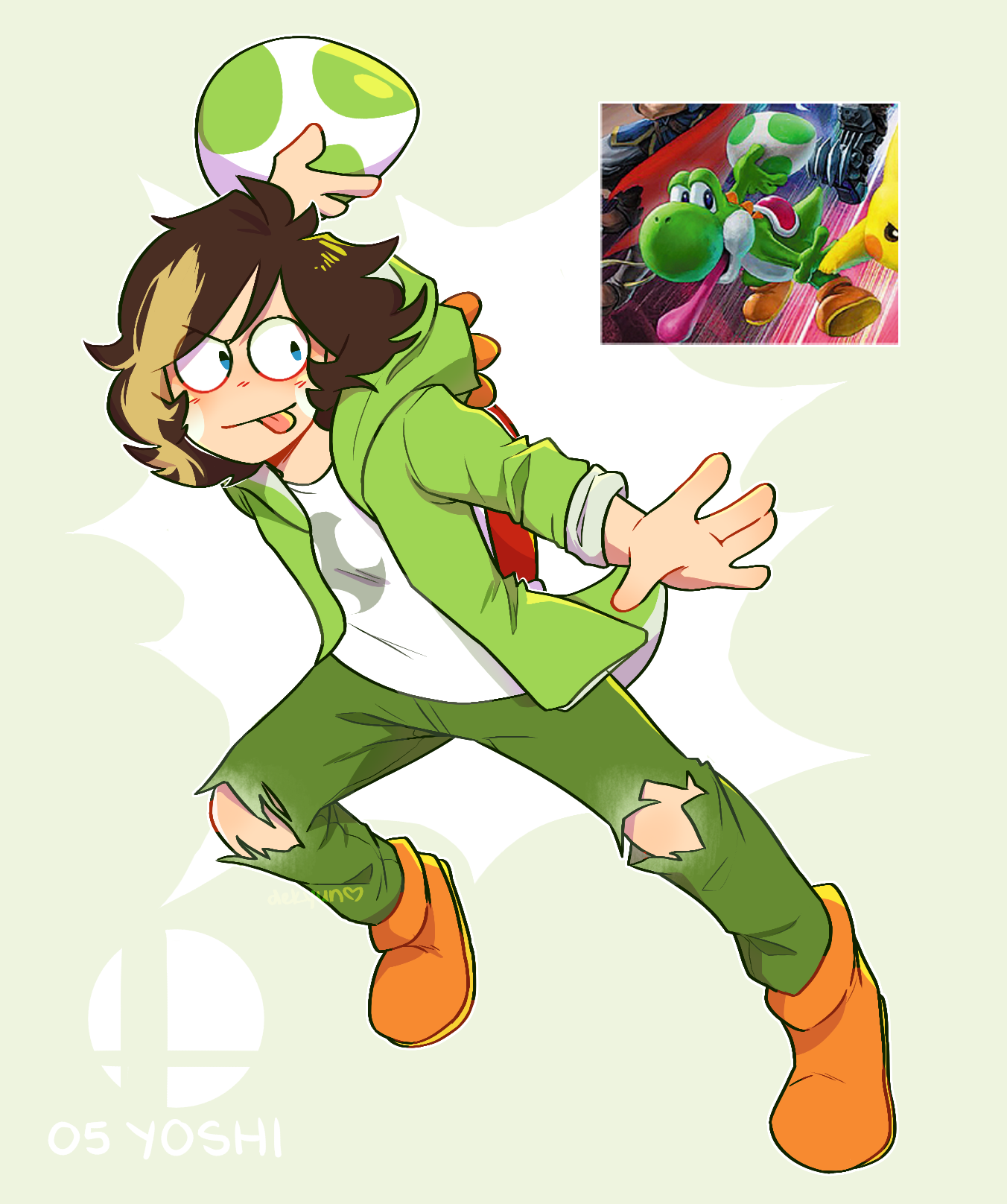 Yosh yosh by dekyun on DeviantArt