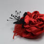 Gothic rose brooch [SOLD]