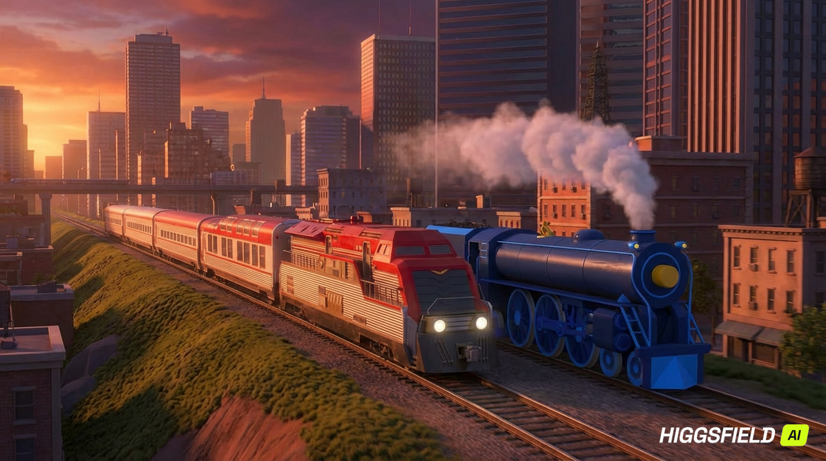 Falcon Train Ranch Train from Falcon Express and A Steam Locomotive by Adamfar on DeviantArt