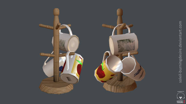 Low Poly Mugs _Toolbag