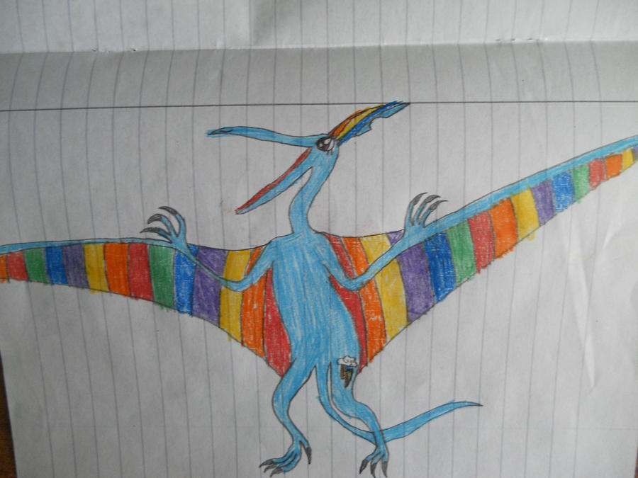 Rainbow Dash the Pteranodon